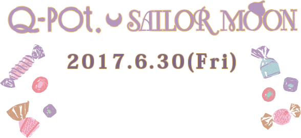 Q-pot.✕ Sailor Moon
