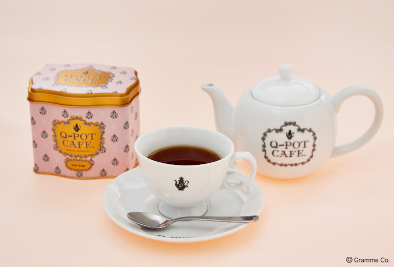 Q-pot.ONLINE SHOP|NEWS|Q-pot CAFE.の香り豊かなフレーバーティーで