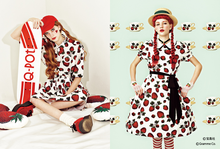 Q pot.ONLINE SHOP｜NEWS｜"Q pot. Dress"の1stコレクション