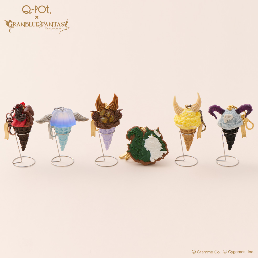 グラブル ルシファー Q-pot メルティハートマカロン バッグチャーム