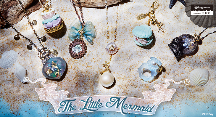 Q Pot Online Shop News Disney Story Dreamed By Q Pot The Little Mermaid Collection