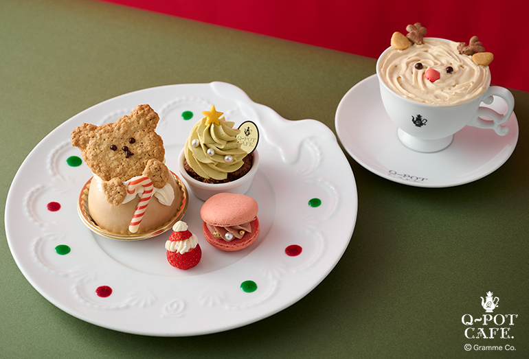 Q-pot.ONLINE SHOP|NEWS|Happy Melty Christmas!Q-pot CAFE.の